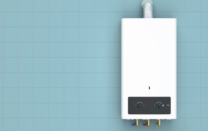 Water heater installation